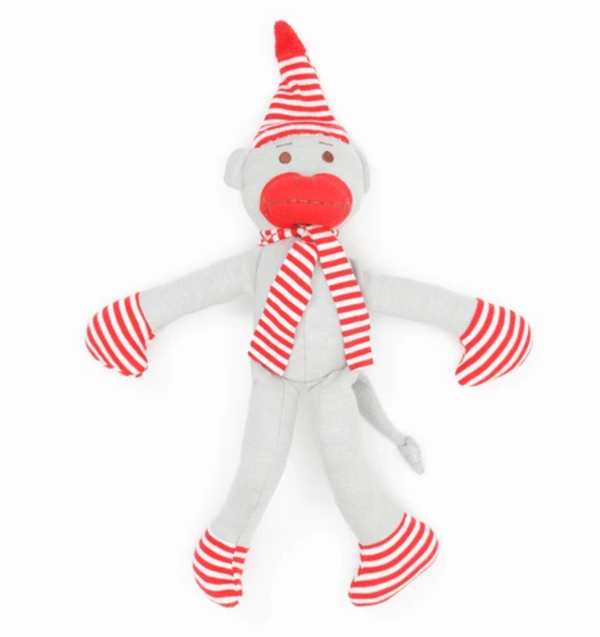 Monkey in PJs Organic Cotton Stuffed Toy