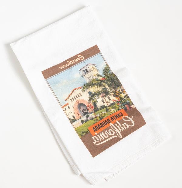 Santa Barbara Courthouse Kitchen Towel